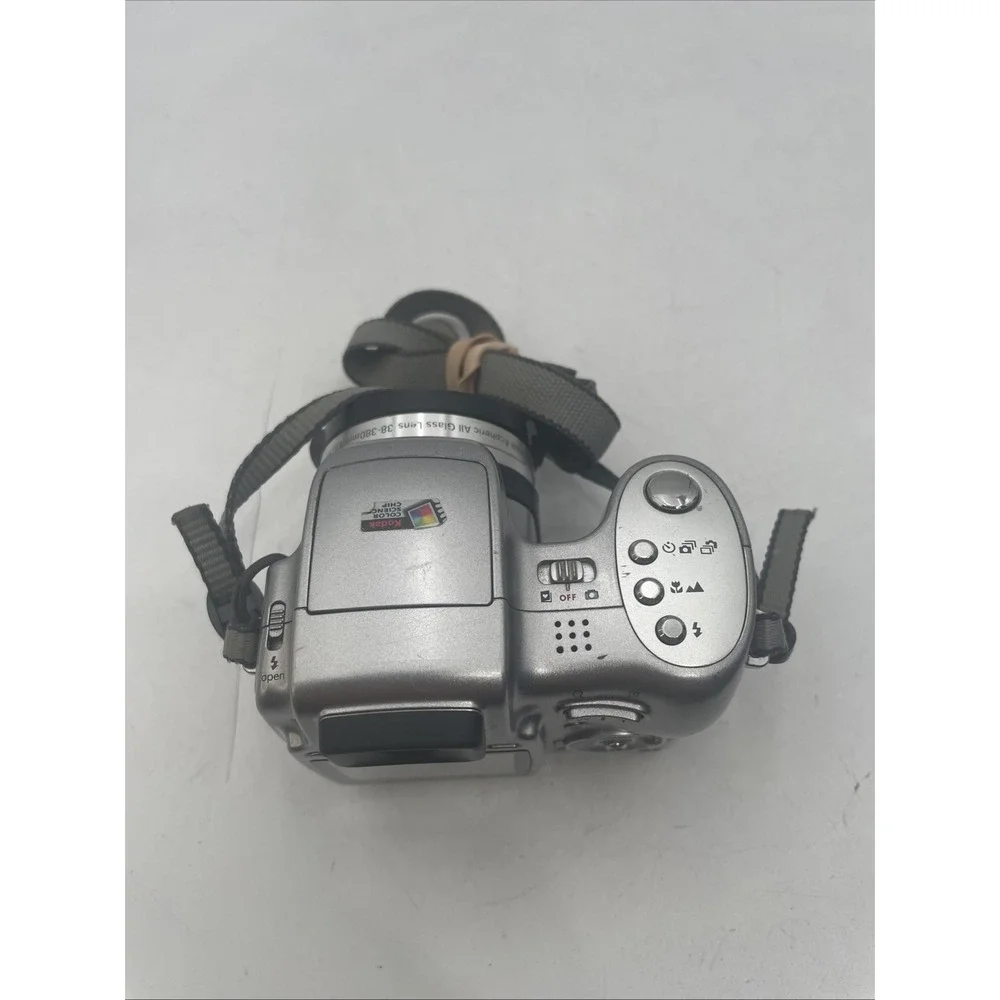 Kodak EasyShare Z740 5.0MP Digital Camera 10X Zoom+Battery+SD Card+Case-TESTED